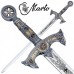 TEMPLE KNIGHTS SWORD-SILVER